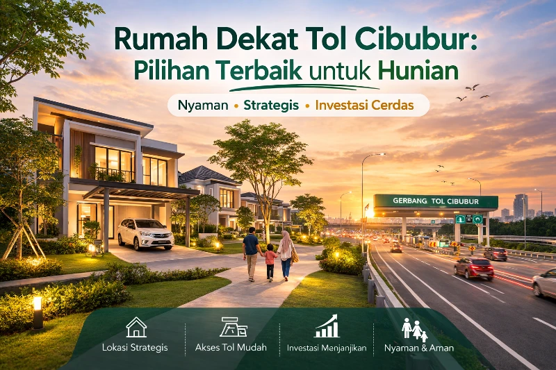 Rumah Dekat Tol Cibubur: Pilihan Terbaik untuk Hunian